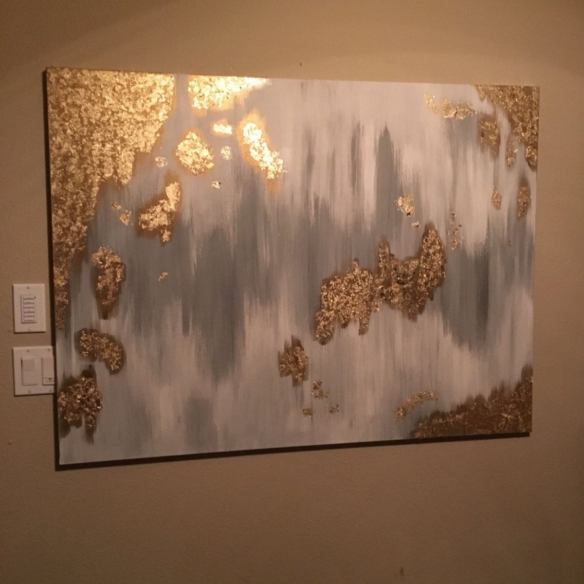 Картины с сусальным золотом