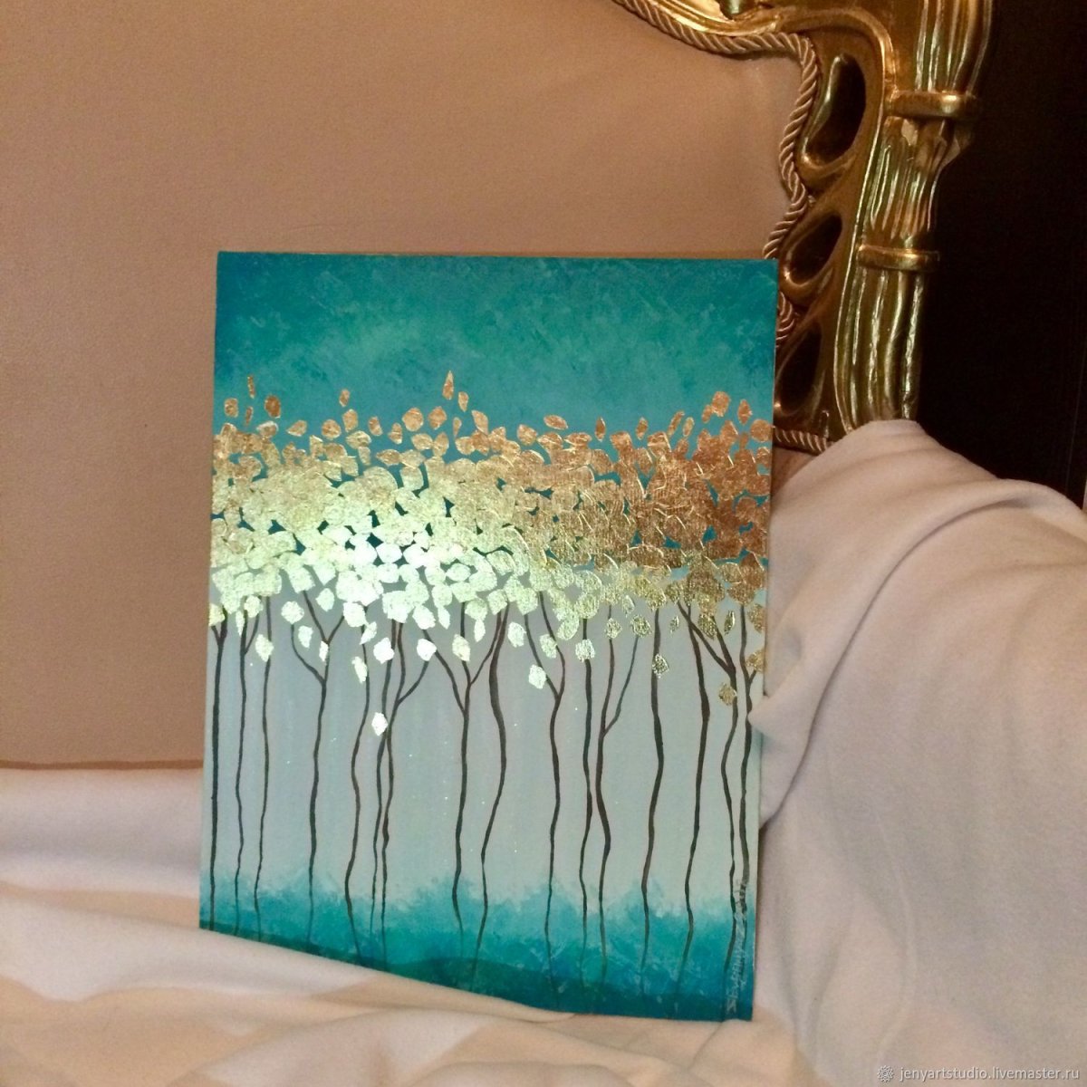 Интерьерная живопись поталь