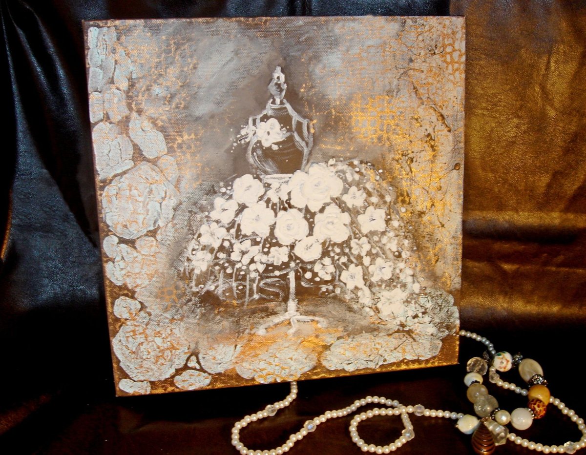 Панно с поталью