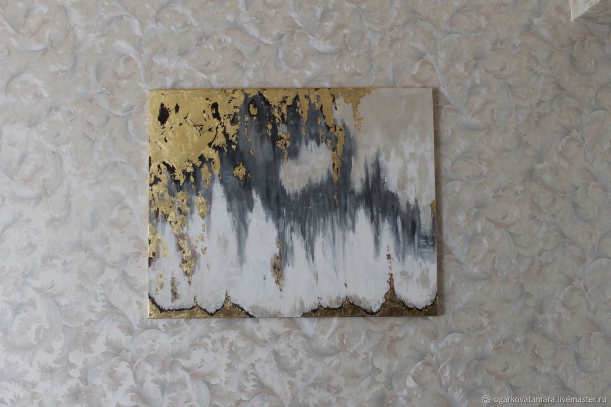 Картина горы с поталью