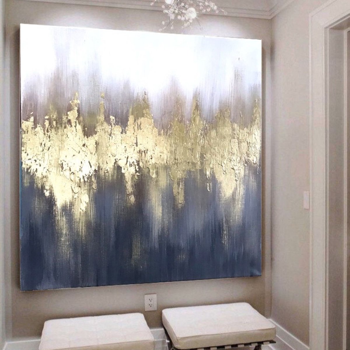 Интерьерные картины с поталью