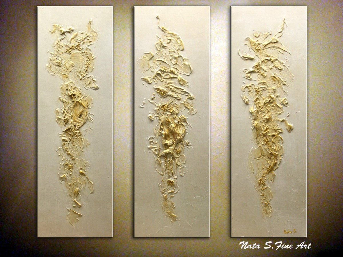 Текстурная паста ветки