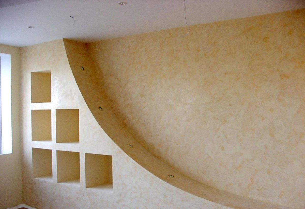 Полки с подсветкой