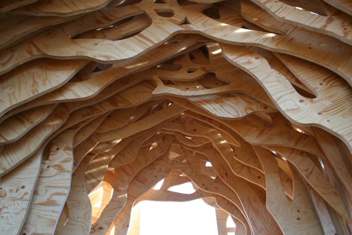 Отделка стен горбылем