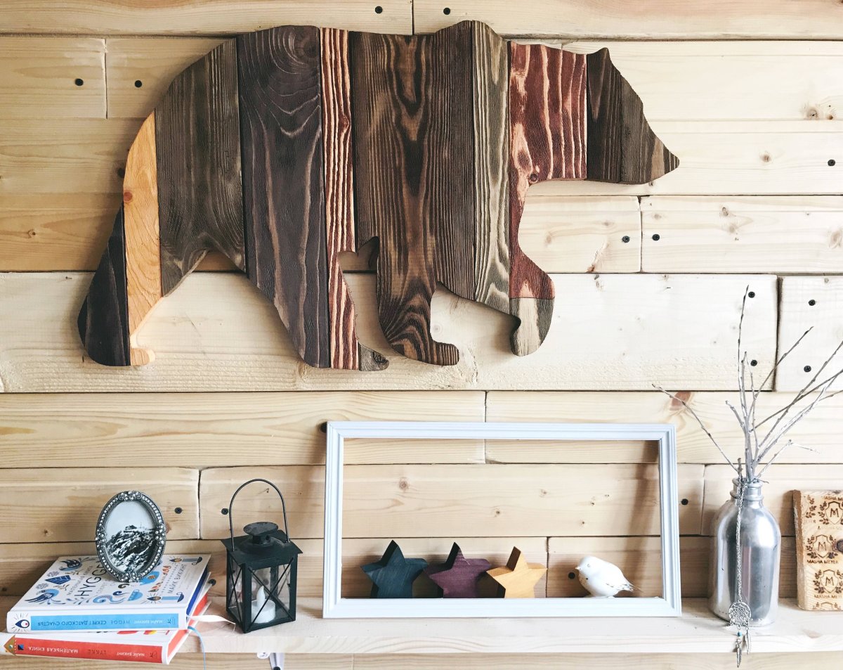 Необрезная доска в интерьере