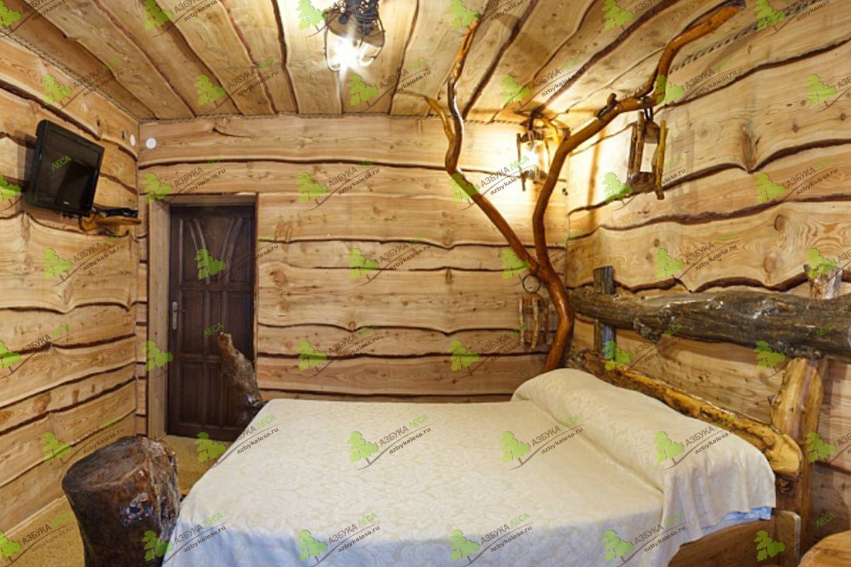 Стена из горбыля