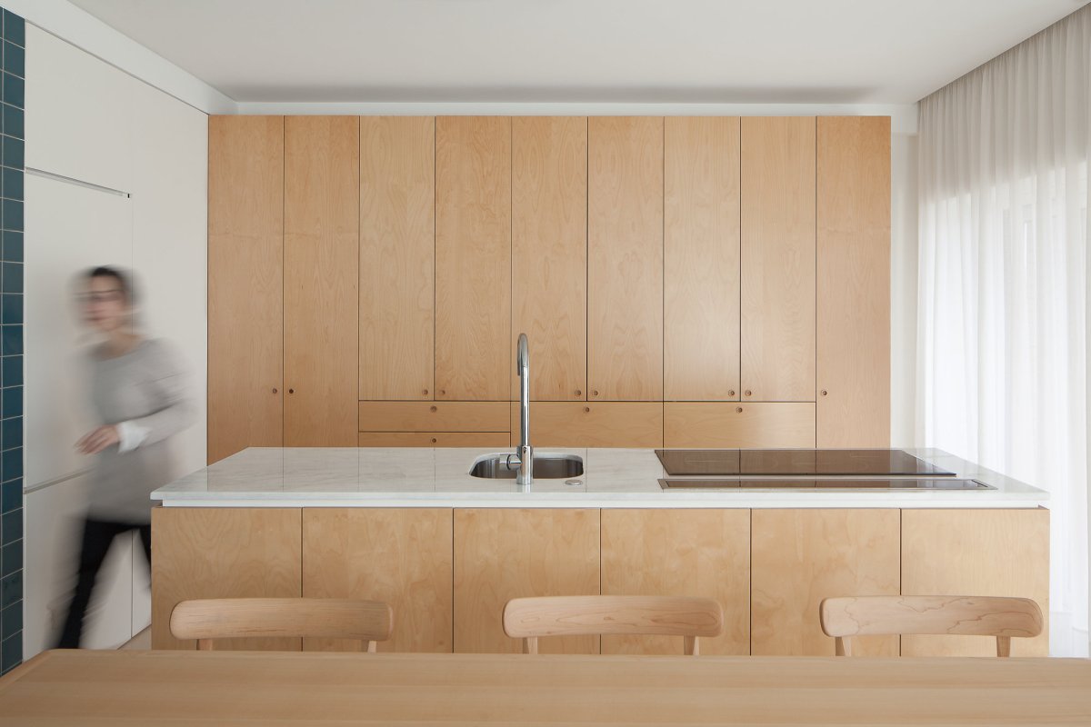 Кухня из березовой фанеры