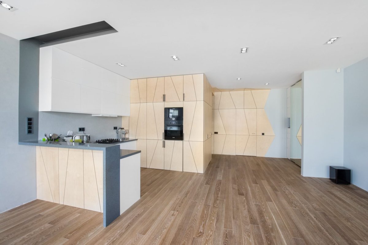 Кухня фанера