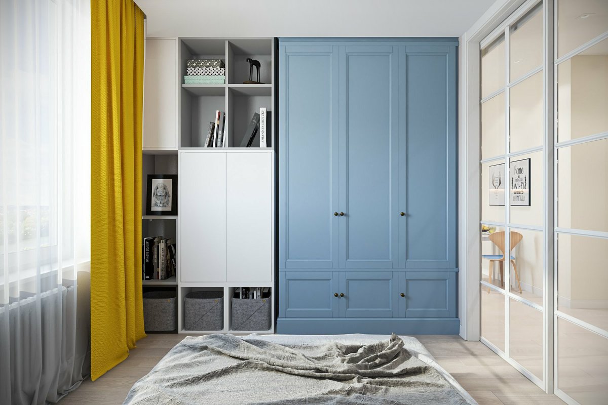 Шкаф икеа ПАКС серый