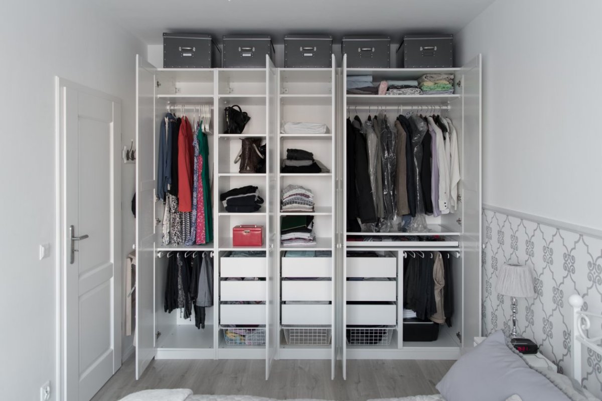 Шкаф Pax ikea серый