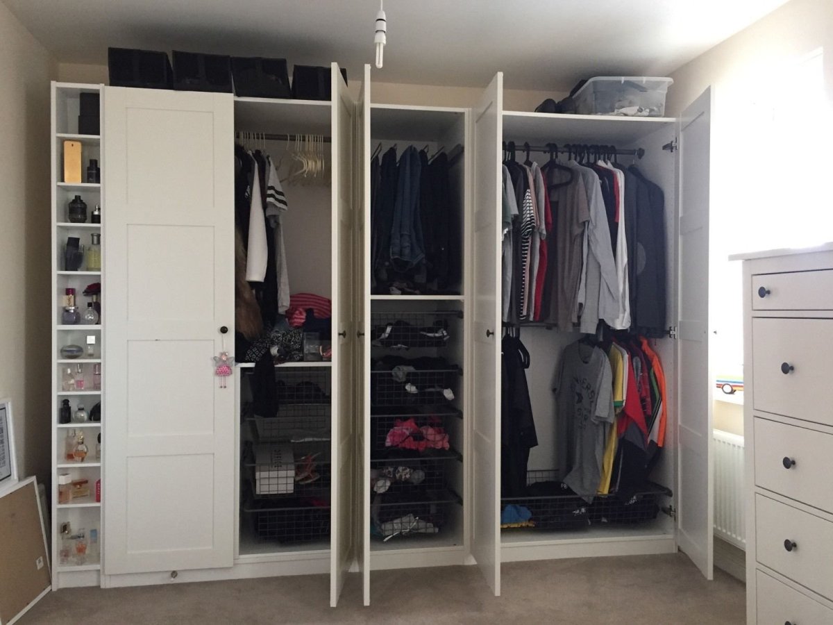 Шкаф ПАКС синий хамнос