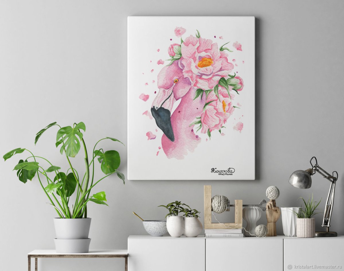 Картины с пионами для спальни