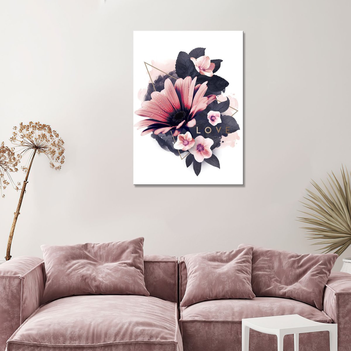 Интерьерные картины с цветами