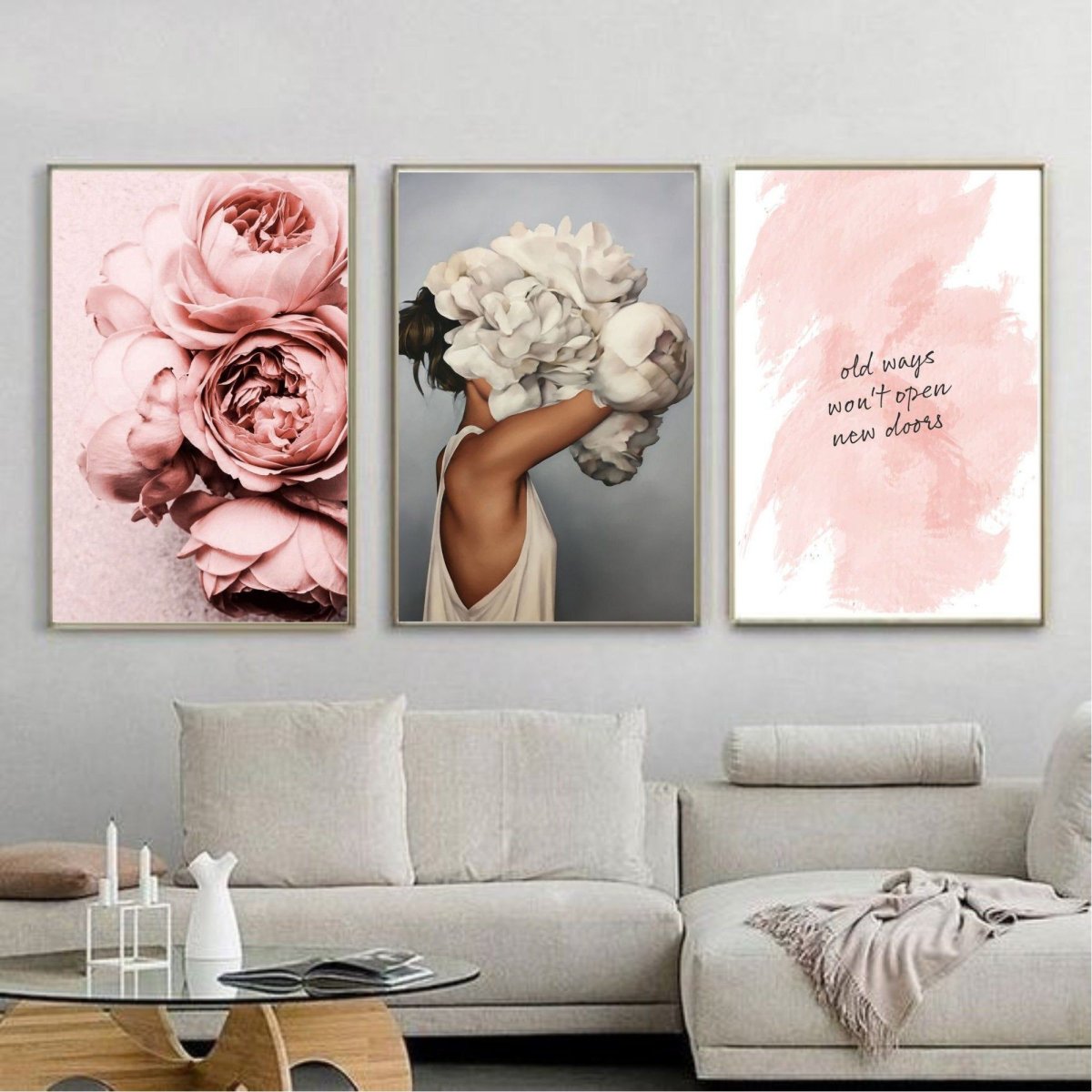 Ботанические принты в интерьере