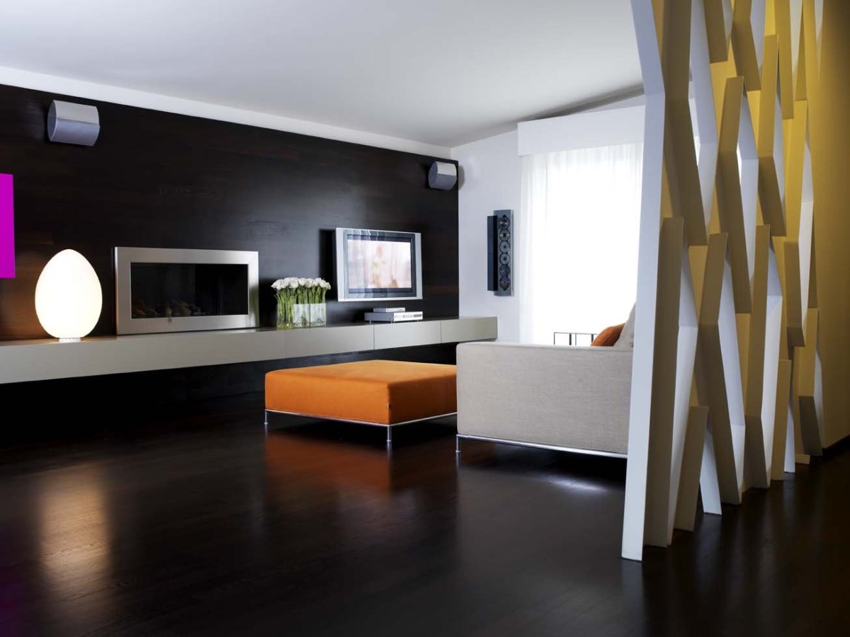 Паркетная доска красное дерево в интерьере