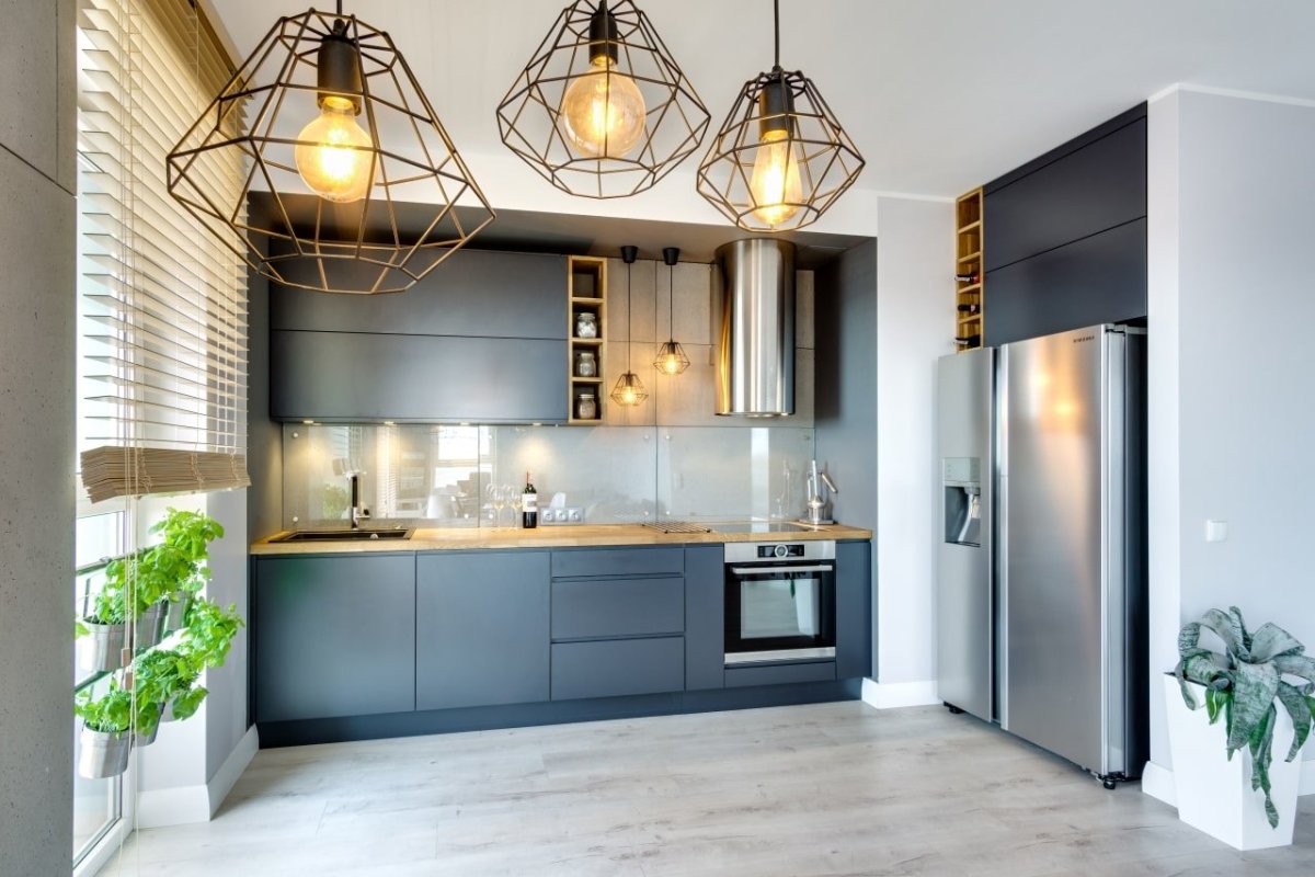 Необычные кухонные фасады