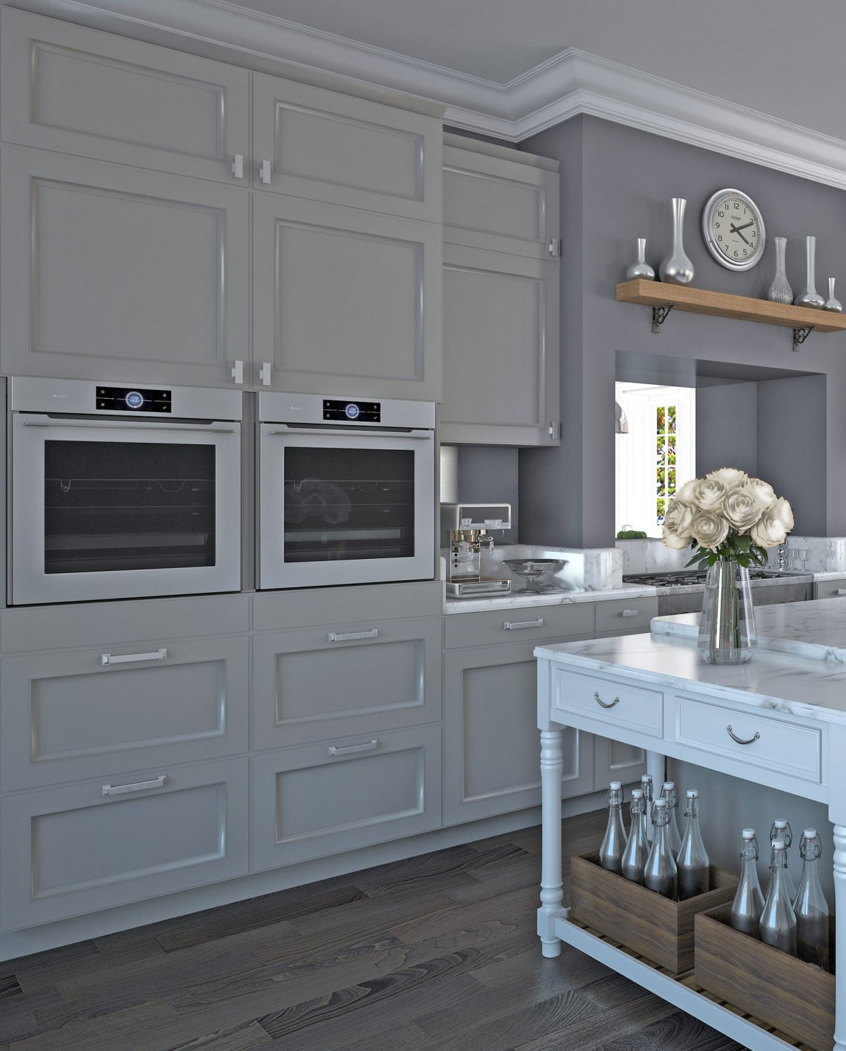 Покраска кухонного гарнитура