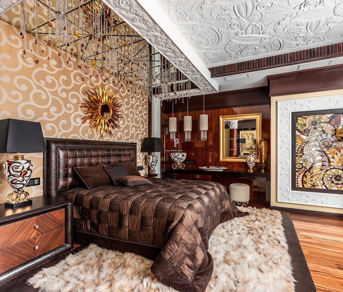 Супер Графика в интерьере Мемфис