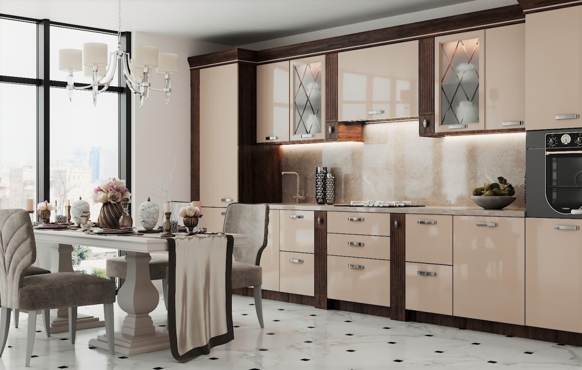 Кухонный гарнитур в венецианском стиле