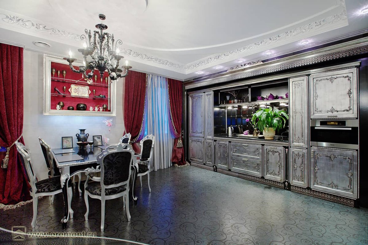 Кухня в стиле Ампир