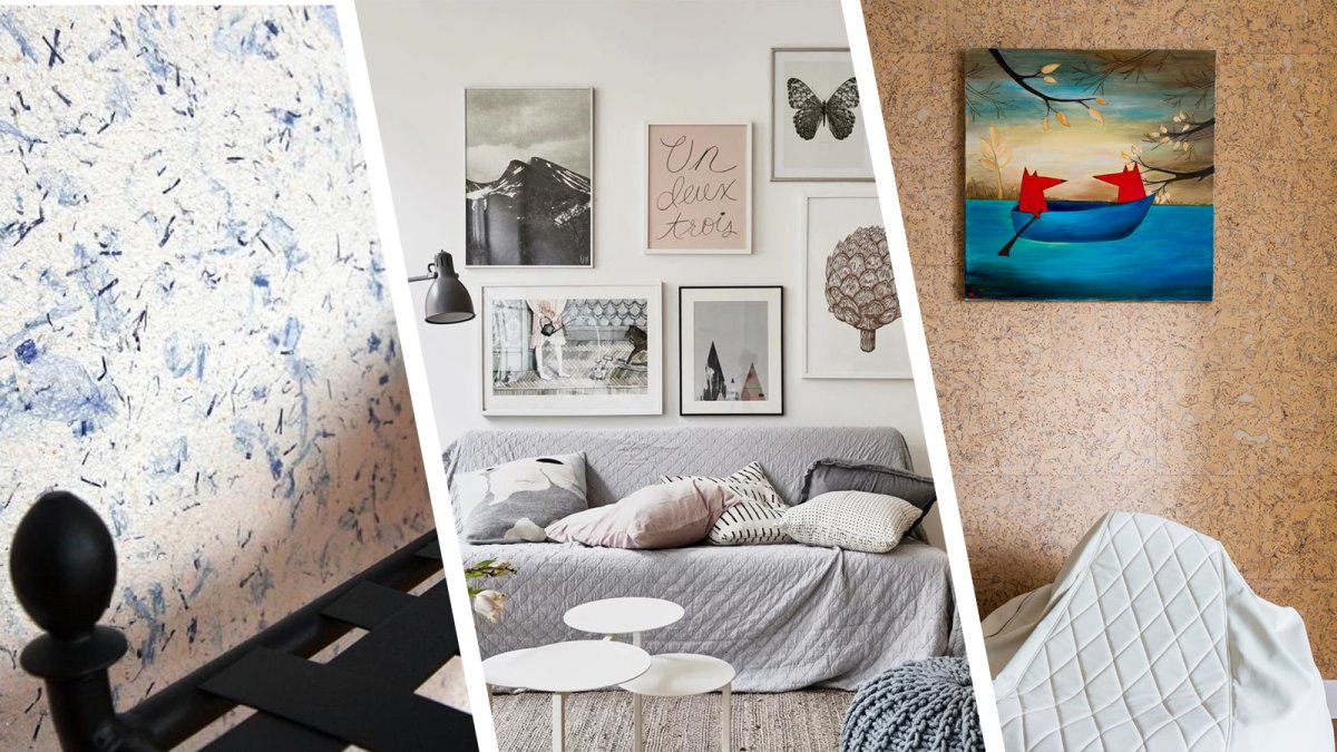 Скрыть неровность стены в интерьере