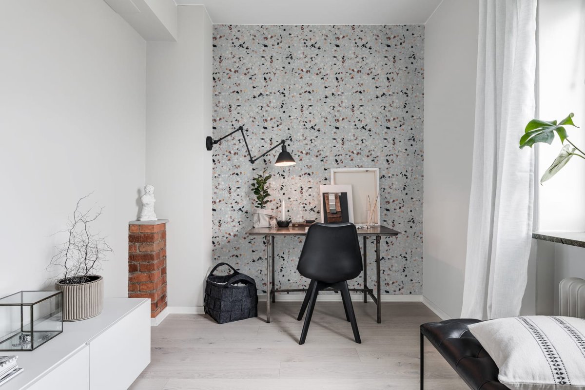 Декоративная штукатурка лофт Скандинавский стиль