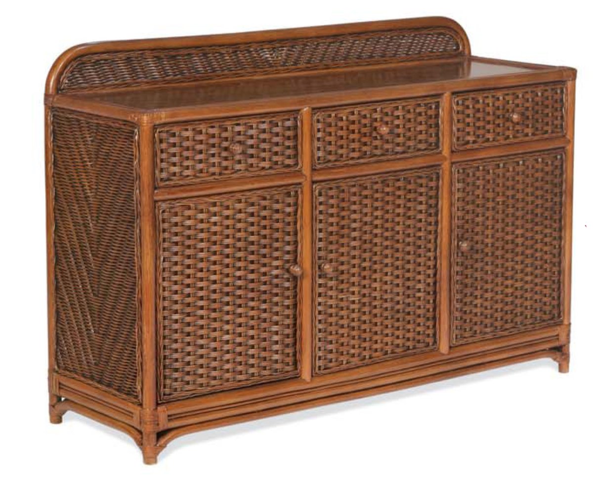 Комод «Андреа», натуральный ротанг