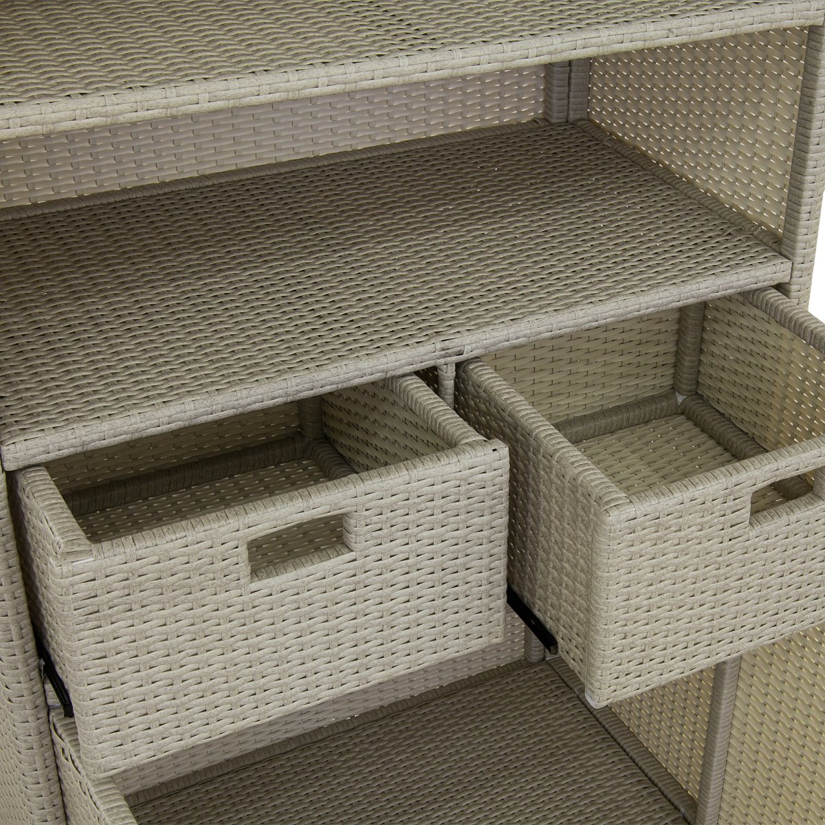 Этажерка из лозы