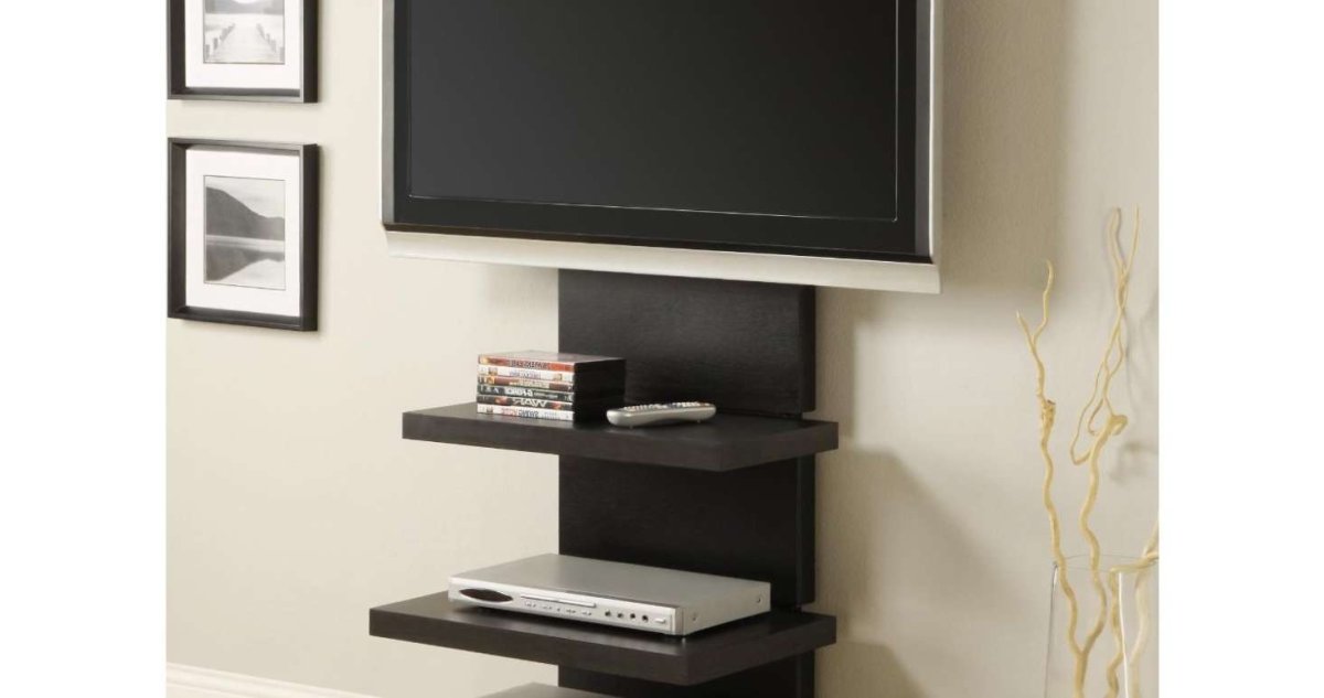 Узкая Этажерка для телевизора