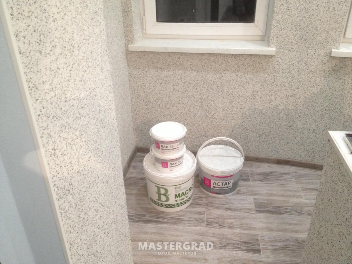 Фасадная штукатурка полимер короед