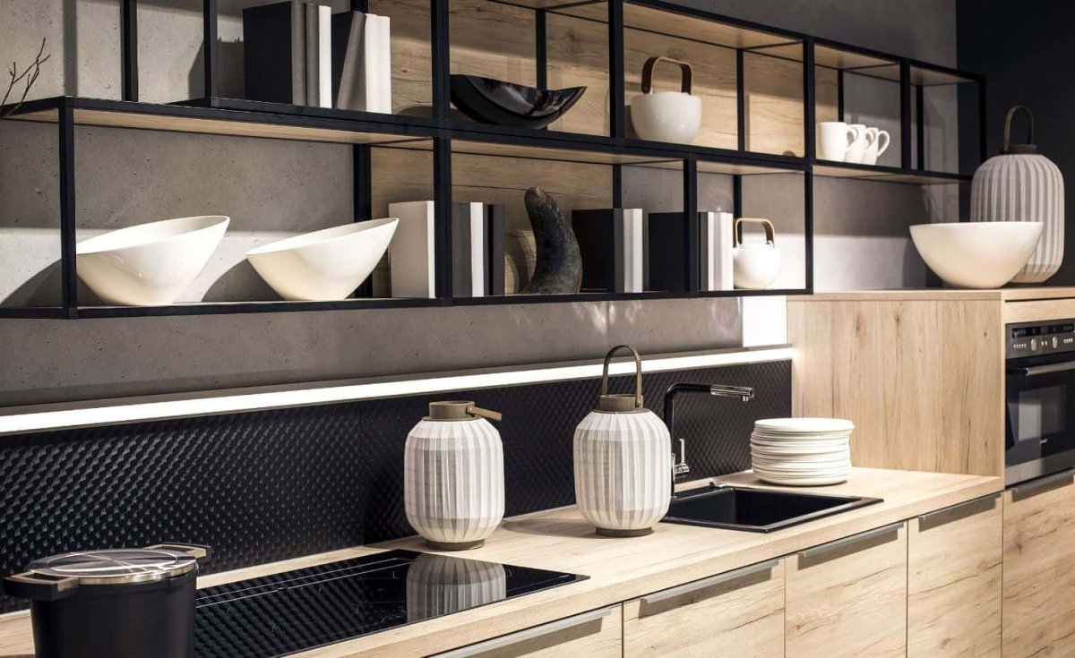 Полки на рейлинги для кухни