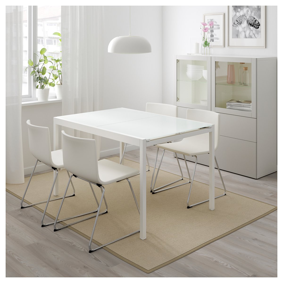 Столик ВИТШЁ икеа