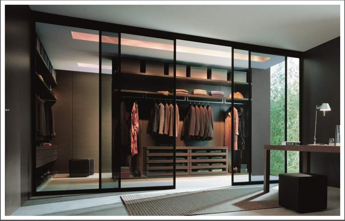 Спальня с гардеробной