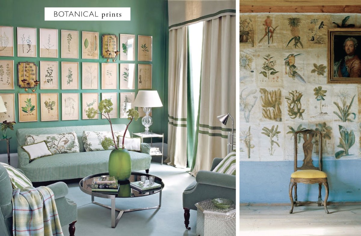 Little Greene зеленая палитра