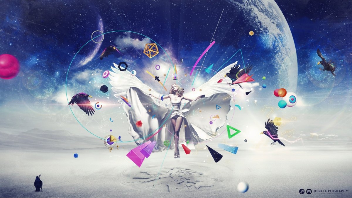 Красивые креативные обои