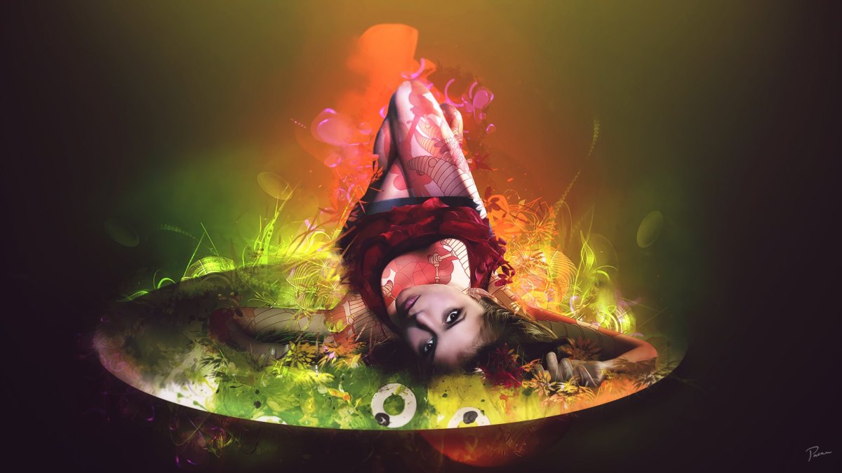 Разноцветные стеклянные шарики