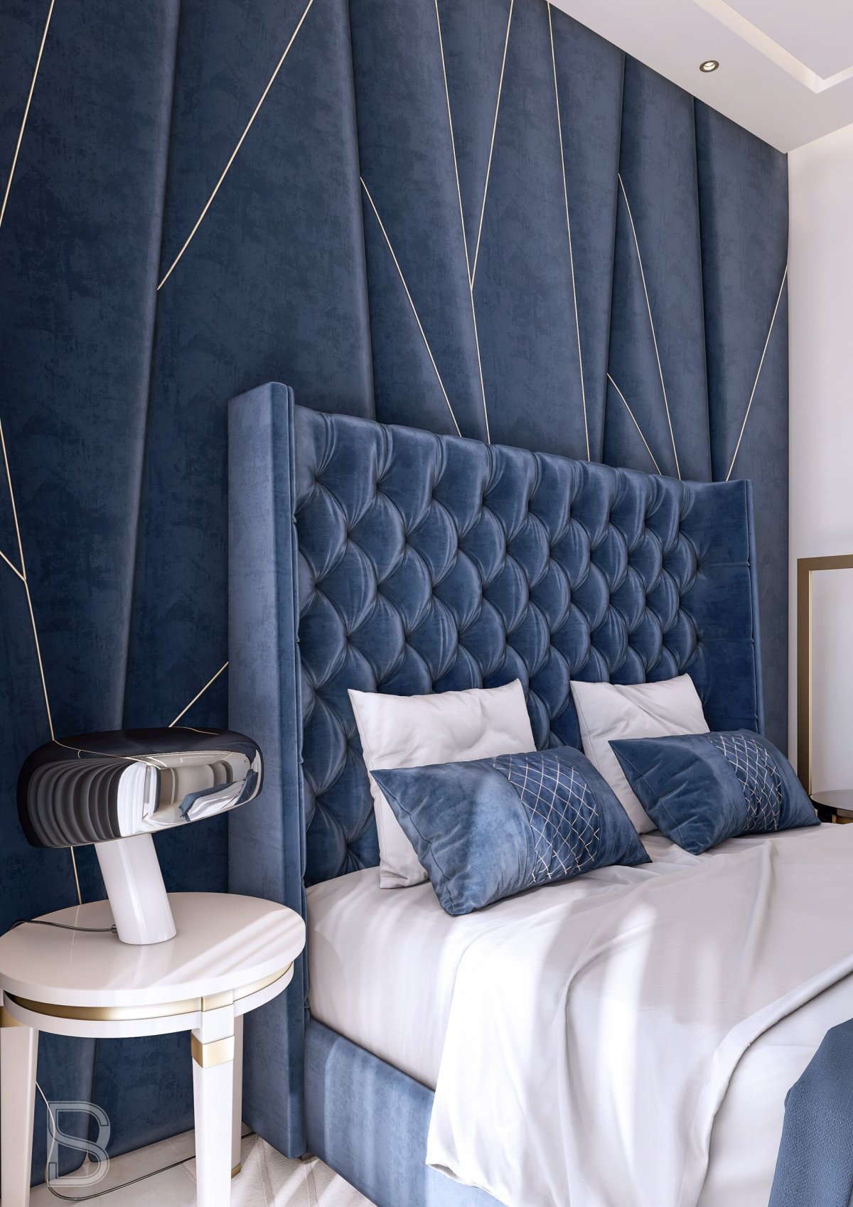 Тканевые мягкие панели на стену