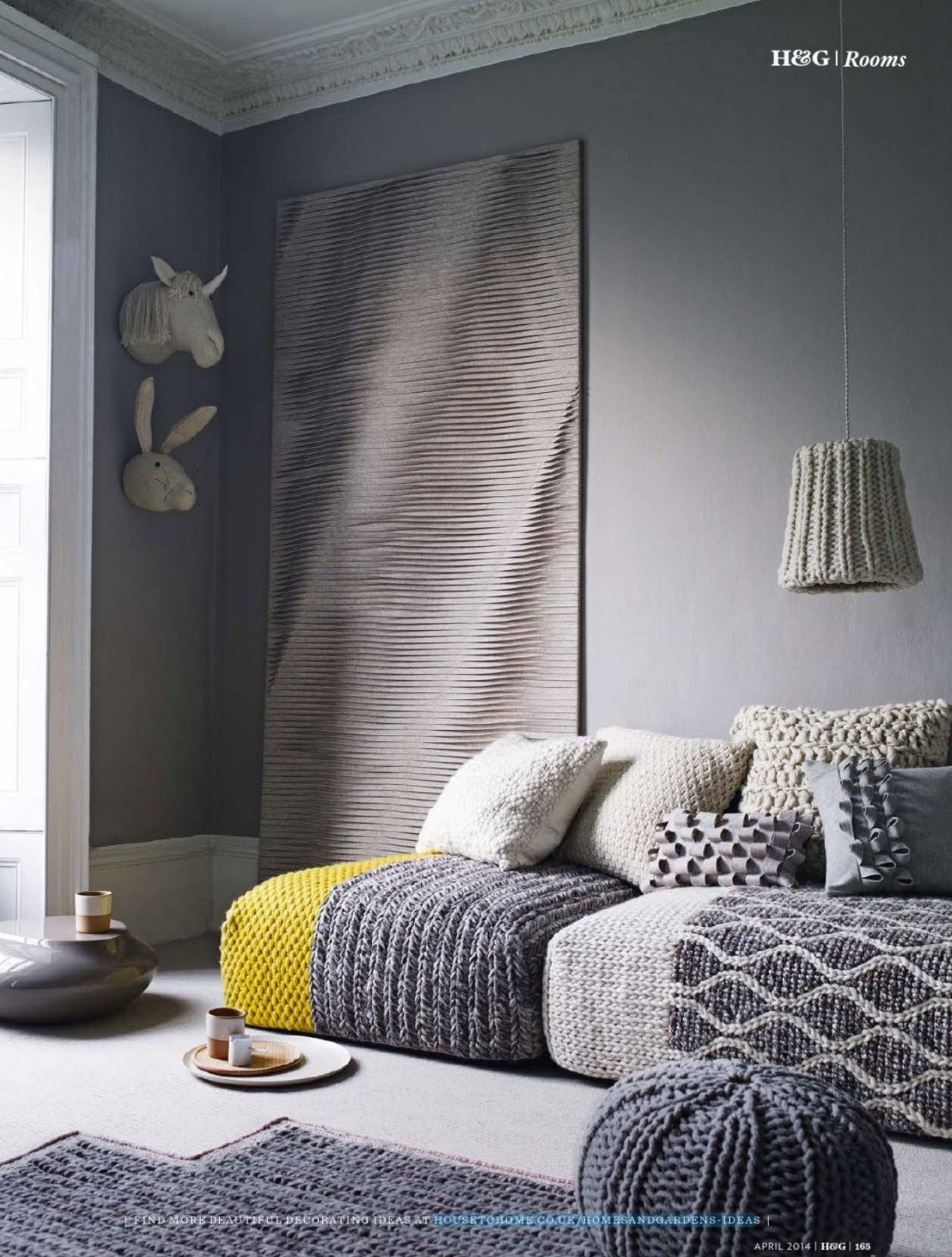 Сочетание цветов в интерьере серый белый