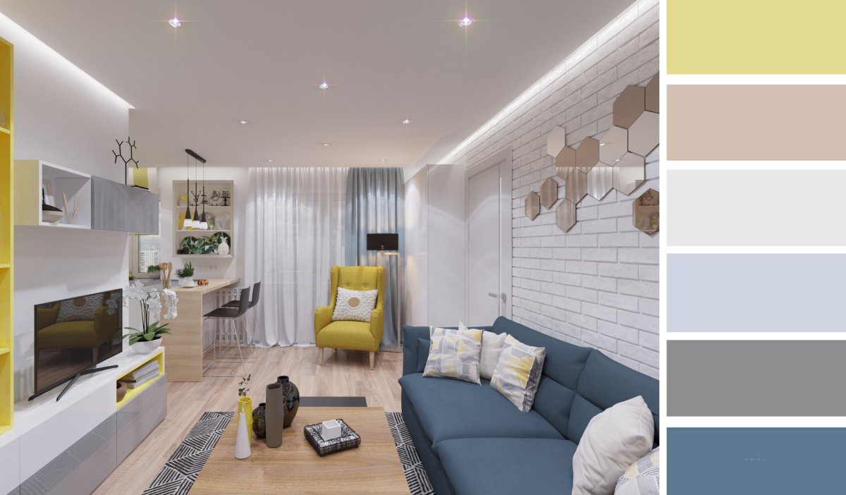 Сочетание светло серого