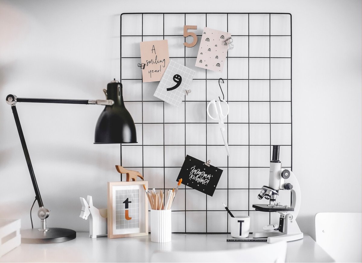 Металлическая доска для заметок