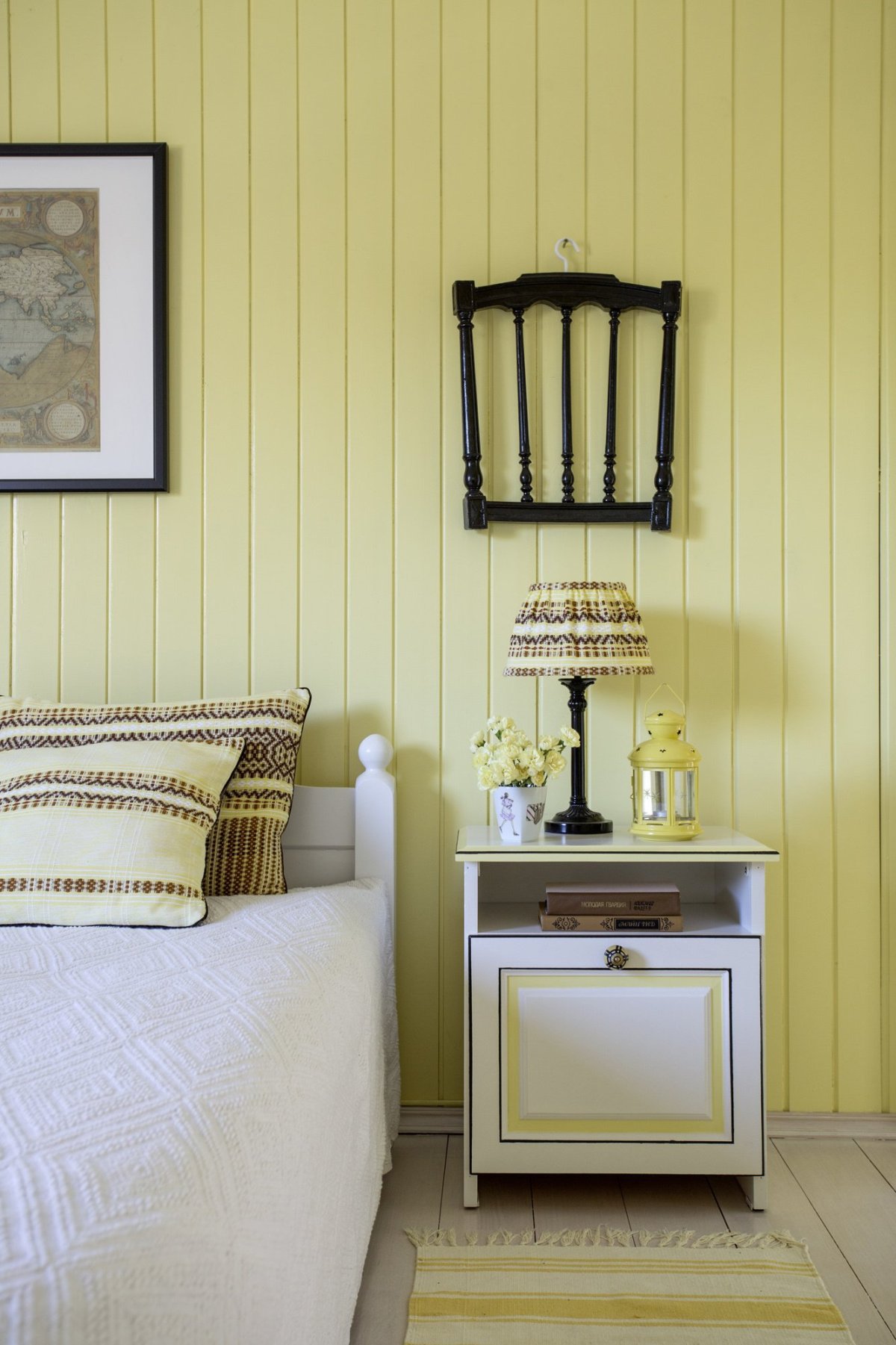 Спальня в стиле Прованс имитация бруса