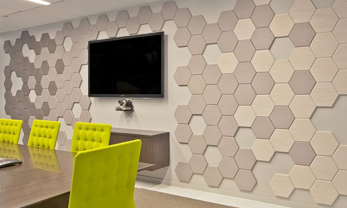 Декор стен в офисе