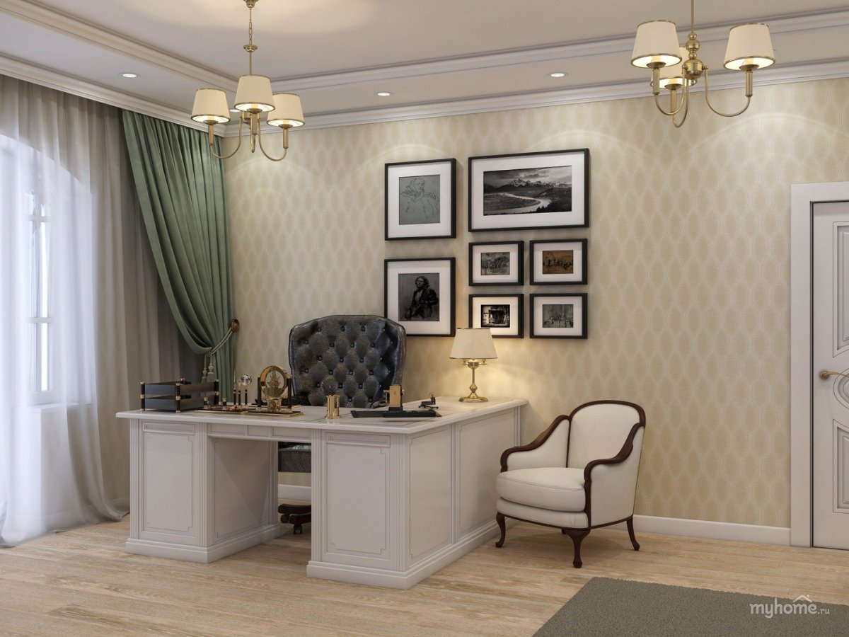 Интерьер кабинета Мартина Бормана