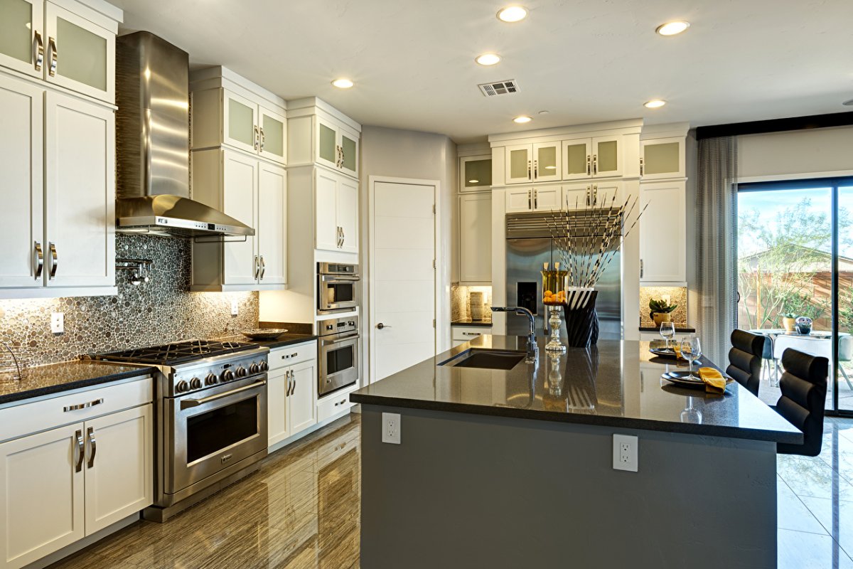 Кухня в стиле арт деко