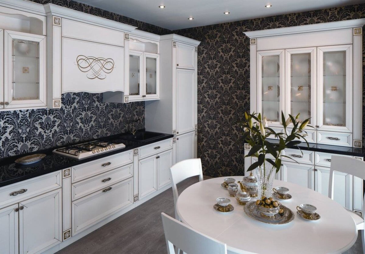 Кухня Арва серый Прованс