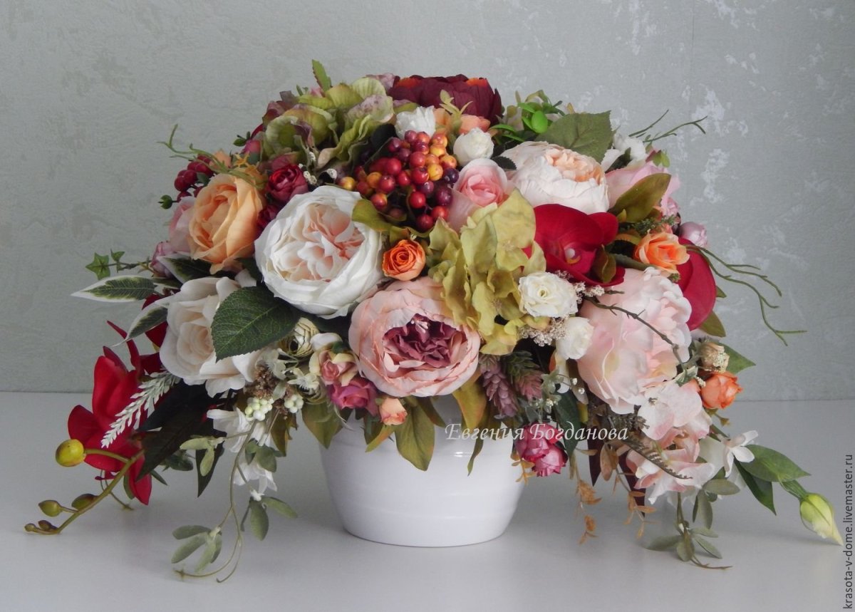 Стиль Помпадур во флористике