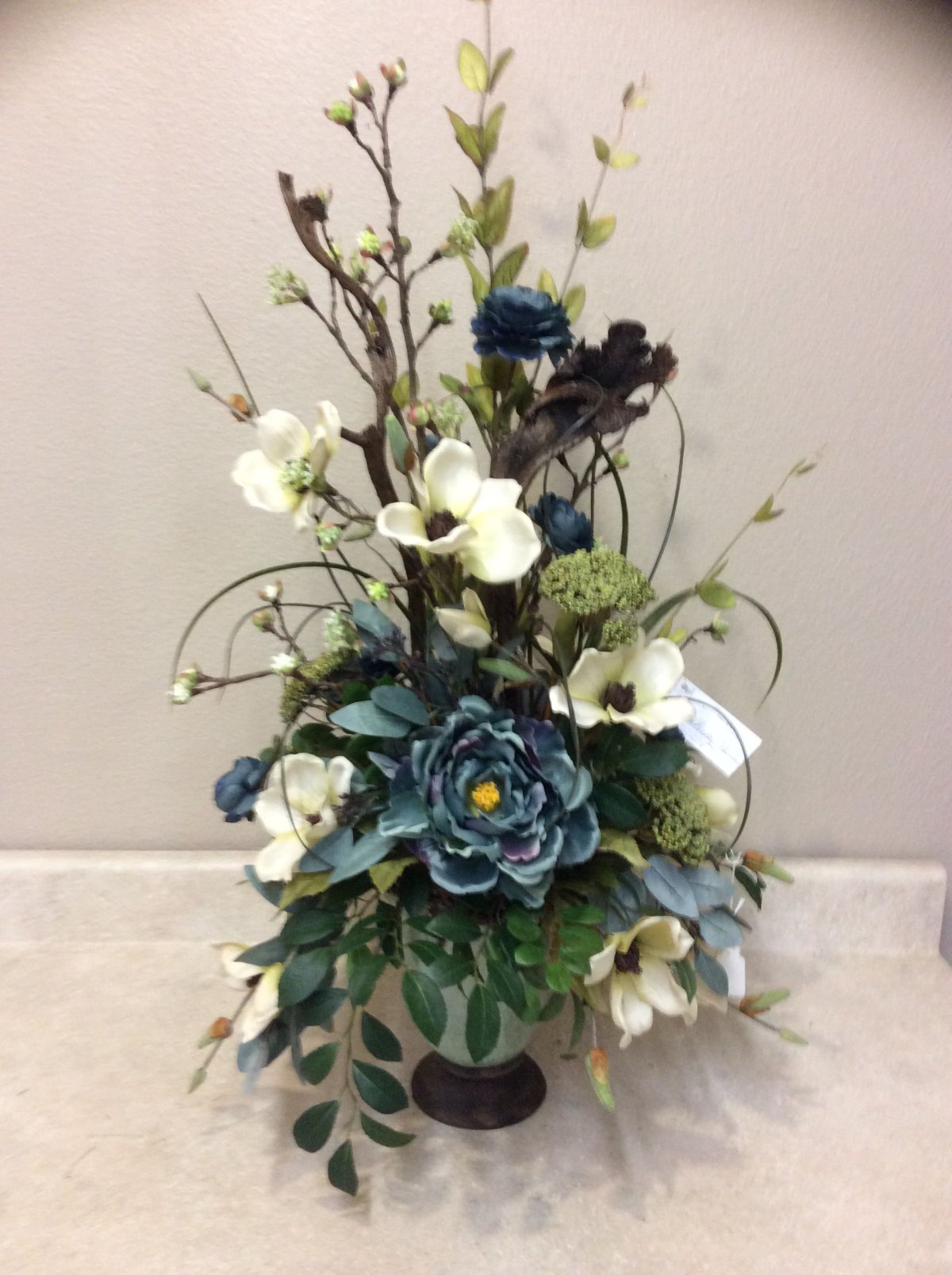 Букеты из искусственных цветов для интерьера