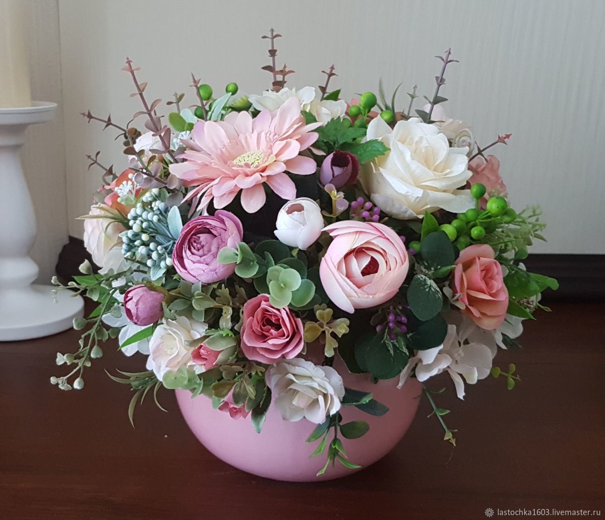 Пионы искусственные