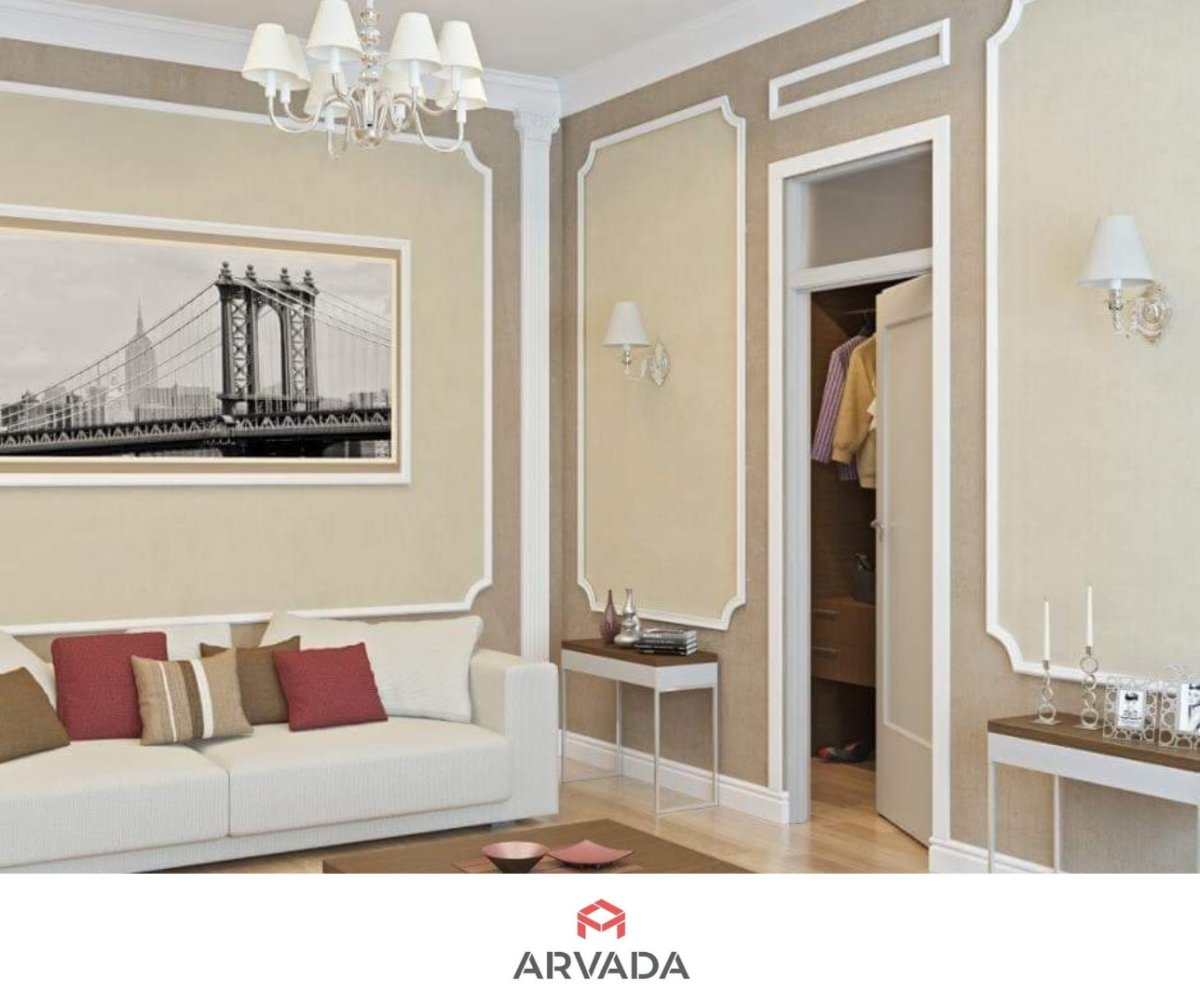 Багет в интерьере