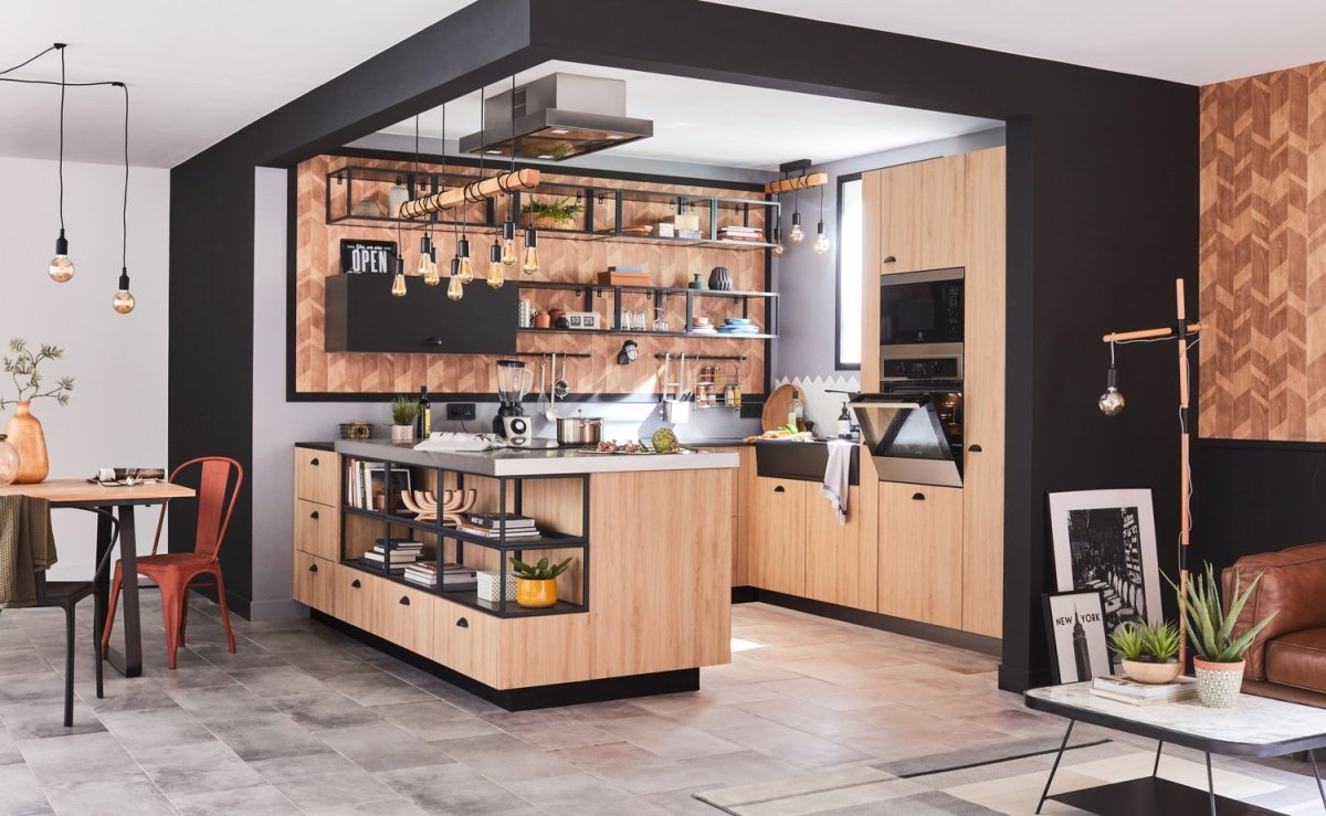 Кухня Leroy Merlin белая